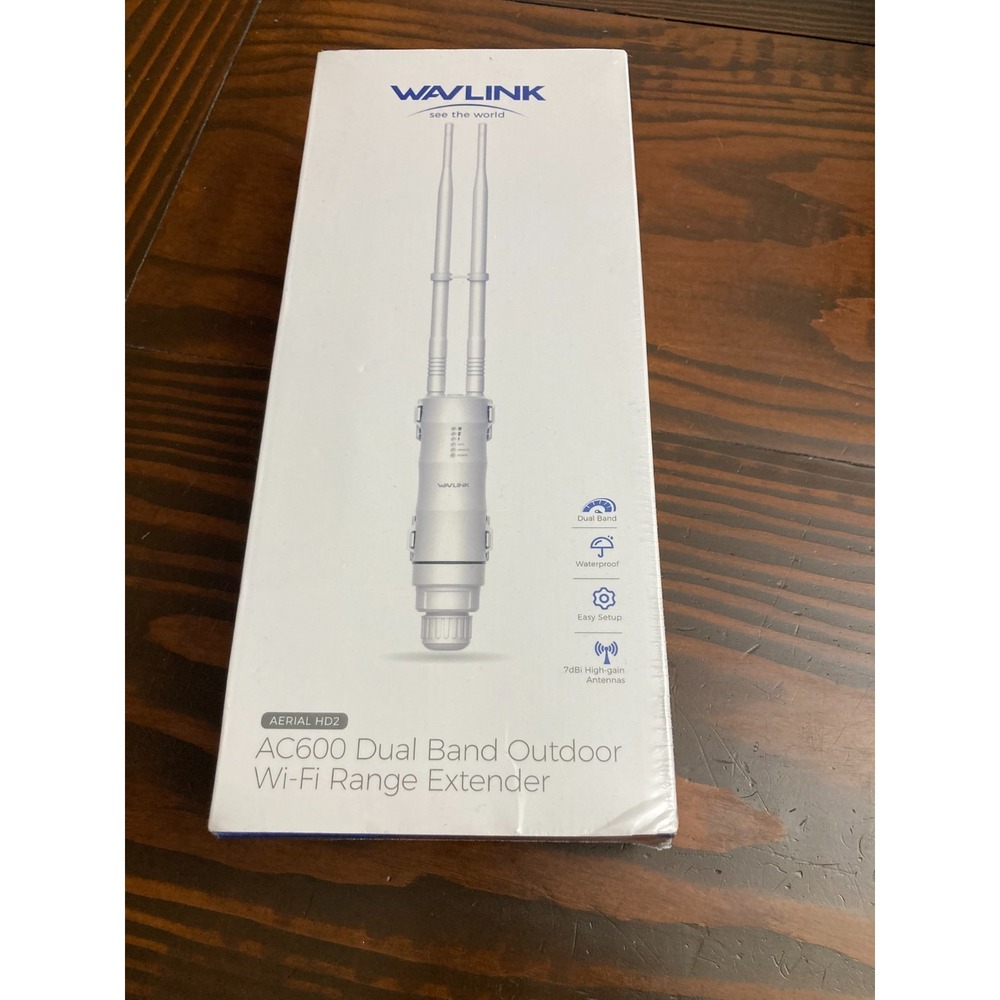 Wavlink Aerial‎ HD2 AC600 Dual Band Outdoor Wi Fi Range Extender
